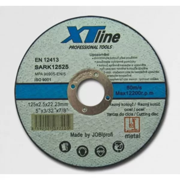 Kotouč řezný na ocel 115x2,5x22,2 XTline SARK11525