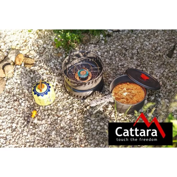 Sada nádobí Cattara TREK s vařičem sada 9ks s příslušenstvím 63603409