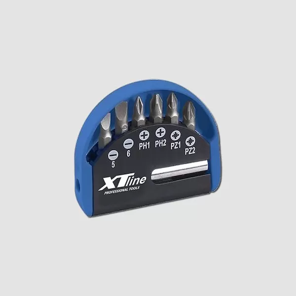 Sada bitů s ráčnou S2 7dílů XTline XT07007