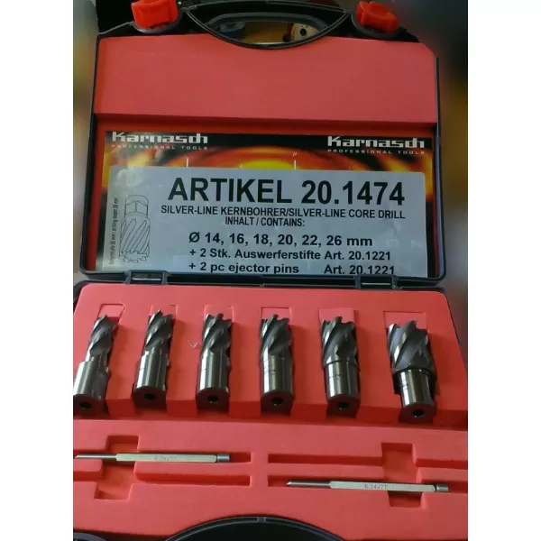 Sada jádrových vrtáků Karnasch SILVER-LINE 25