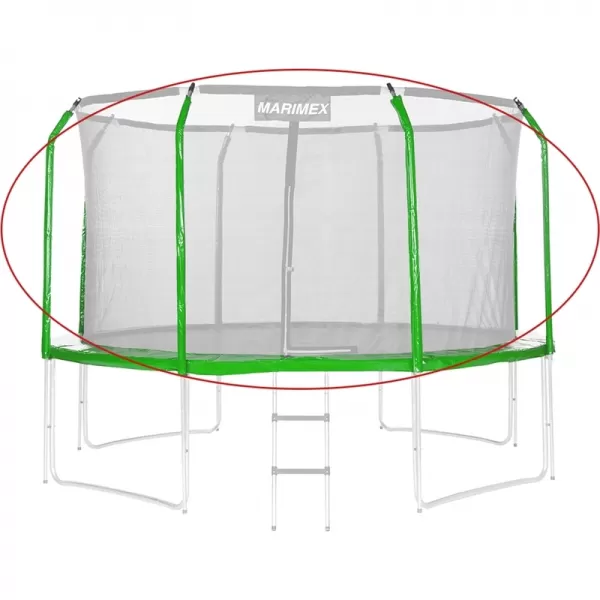 Sada krytu pružin a rukávů pro trampolínu 366 cm zelená Marimex 19000782