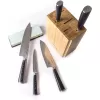 Sada nožů G21 Damascus Premium v bambusovém bloku, Box, 5 ks + brusný kámen 6002299