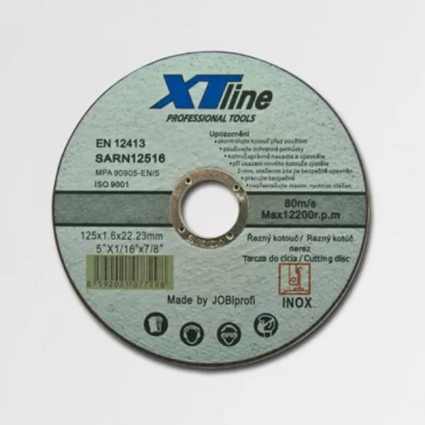 Kotouč řezný na nerez 125x1,0x22 Xtline SARN12510