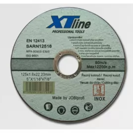 Kotouč řezný na nerez 230x2,2x22 XTline SARN23022