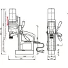 Magnetická vrtačka ALFRA ROTABEST 40 RL-E