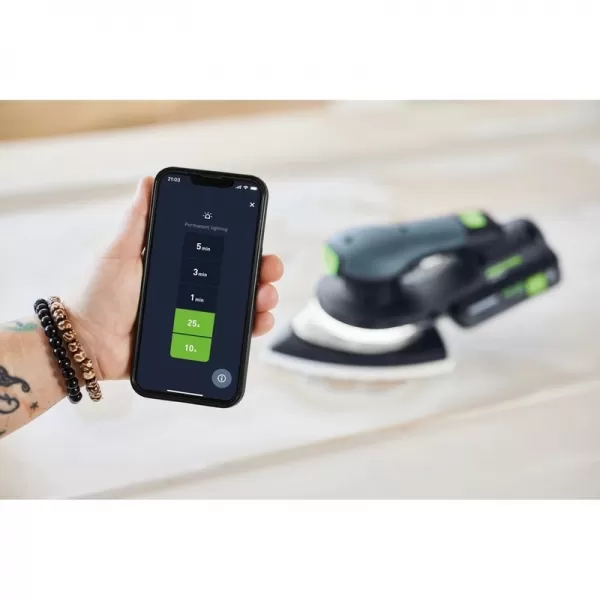 Aku delta bruska 18V bez aku DTSC 200-Basic Festool 577713