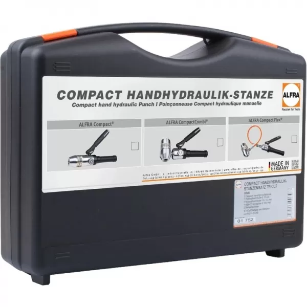 Ruční hydraulická pumpa příčná s metrickou sadou Tristar M16 - M63 ALFRA 01759