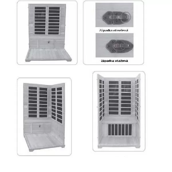 Infrasauna HealthLand DeLuxe 4004 CAR