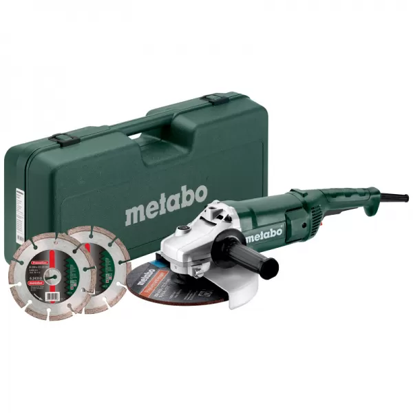 Úhlová bruska 230mm sada Metabo WE 2200-230 691081000