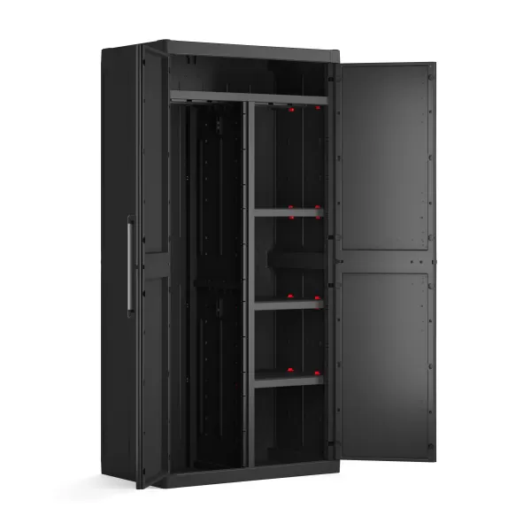 Skříň Keter Detroit XL Utility černá