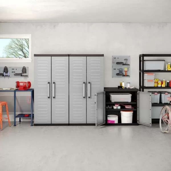 Skříň Keter Detroit XL Utility šedá 610734