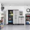Skříň Keter Detroit Low šedá 610741
