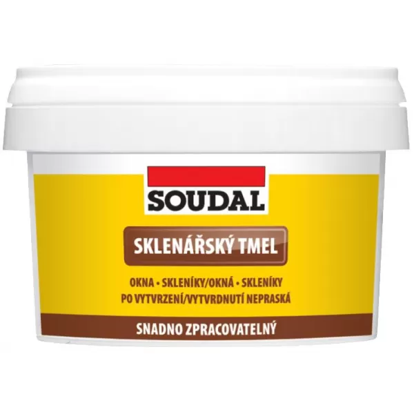 SOUDAL 0,5kg Sklenářský tmel
