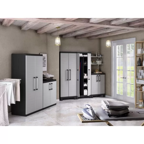 Skříň Keter Detroit XL High šedá 610733
