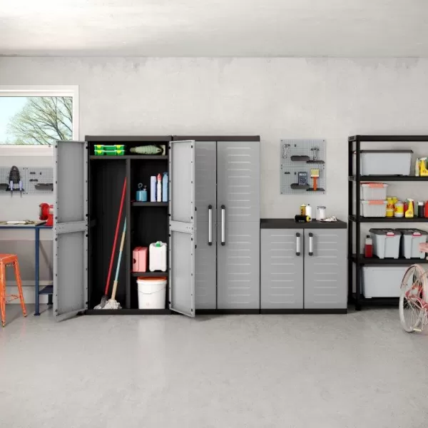 Skříň Keter Detroit XL Utility šedá 610734