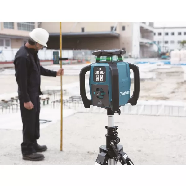 Aku automatický stavební laser, zelený 18V bez aku Makita SKR001Z