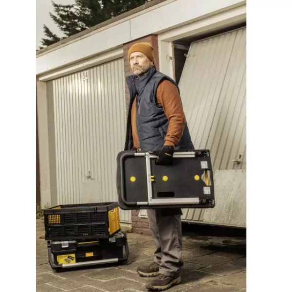 Combi set: hliníkový vozík PC517 + koš FT505 Stanley SXWT-PC519