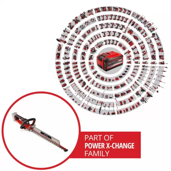 Aku nůžky na živý plot 18V/bez aku GP-CH 18/61 Li BL-Solo Einhell 3410935