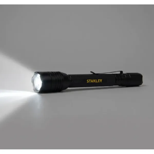 LED ruční svítilna 200 lm černá hliníková Stanley SXLS55519E