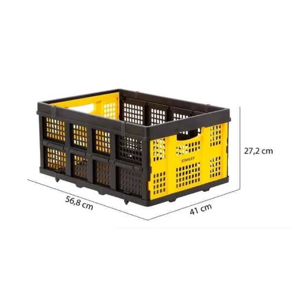 Skládací přepravní box 50 l, nosnost 25 kg Stanley SXWTD-FT505