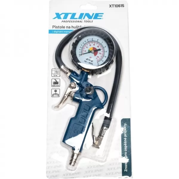 Pistole na huštění s manometrem 12 bar XTline XT10615