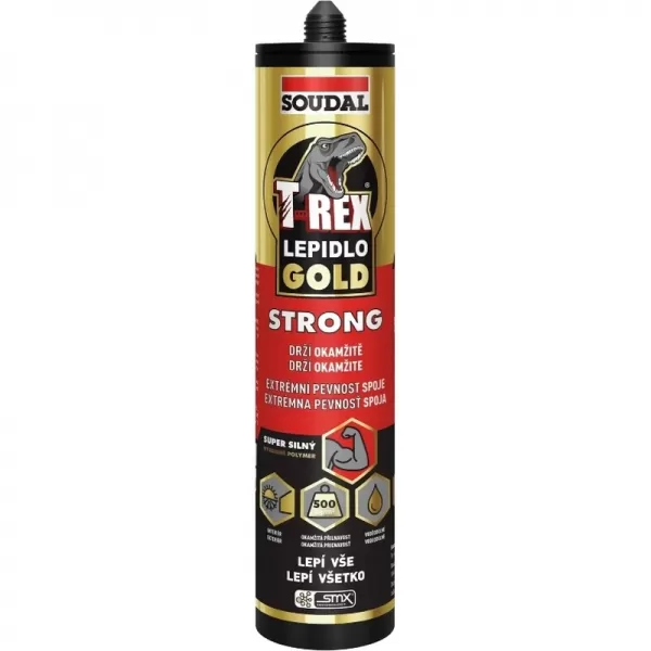 Lepidlo 290 ml Soudal T-REX GOLD