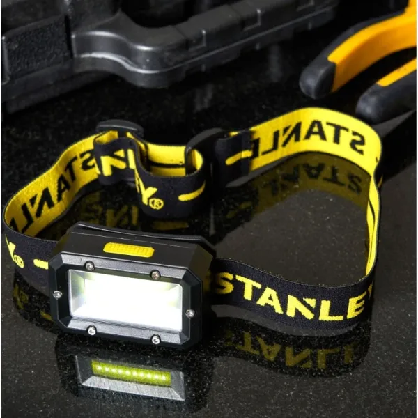 LED čelovka 120 lm, dosvit 10 m Stanley SXLS50107E