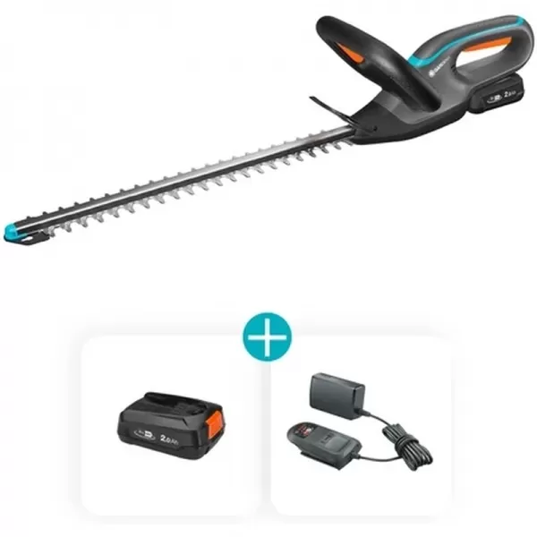 Aku nůžky na živý plot EasyCut 1x2,0Ah 45/18V - set Gardena 14734-20