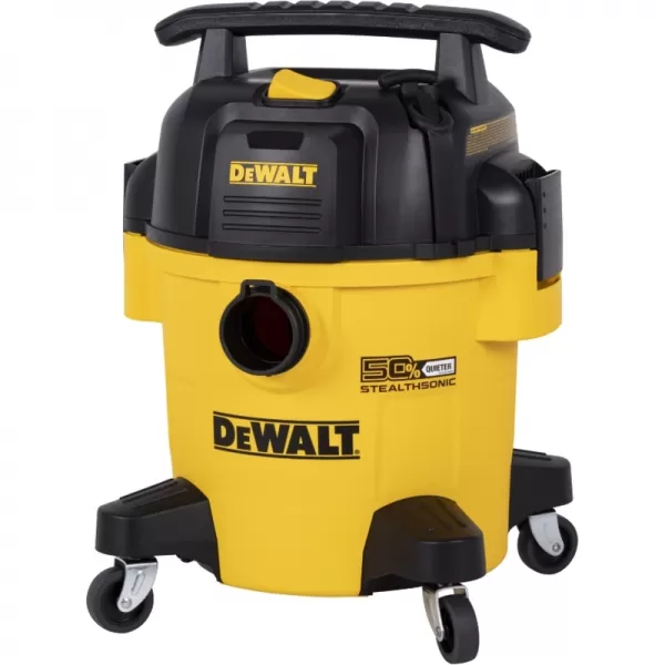 Tichý průmyslový vysavač na mokré a suché vysávání se zásuvkou 20 l DeWALT DXV20PTA-QT