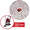 Aku vysavač na mokré a suché vysávání 36V/bez aku TP-VC 36/30 S Auto-Solo Einhell 2347143