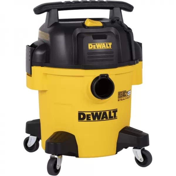 Tichý průmyslový vysavač na mokré a suché vysávání se zásuvkou 20 l DeWALT DXV20PTA-QT