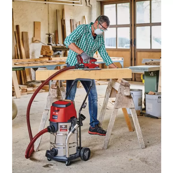 Aku vysavač na mokré a suché vysávání 36V/bez aku TP-VC 36/30 S Auto-Solo Einhell 2347143