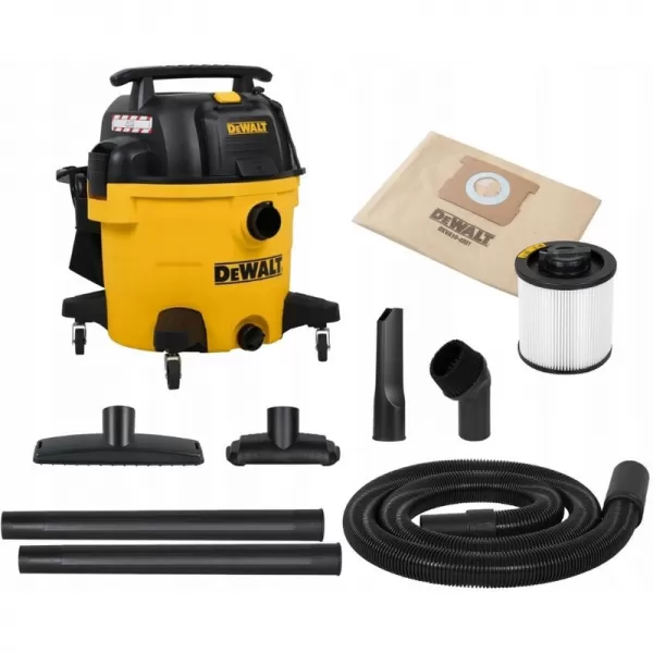 Tichý průmyslový vysavač na mokré a suché vysávání 34 l DeWALT DXV34P-QT