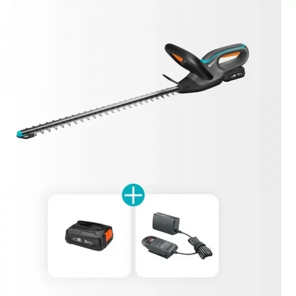 Aku nůžky na živý plot EasyCut 55/18V - set Gardena 14735-20