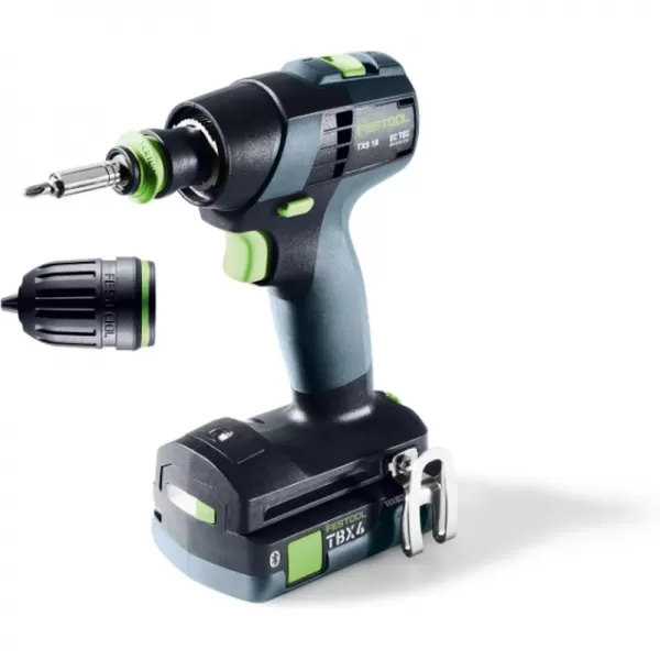 ZDARMA Aku vrtací šroubovák TXS 18V C 2x3,0Ah-Plus Festool 576895 (odesíláno ze skladu Festool)