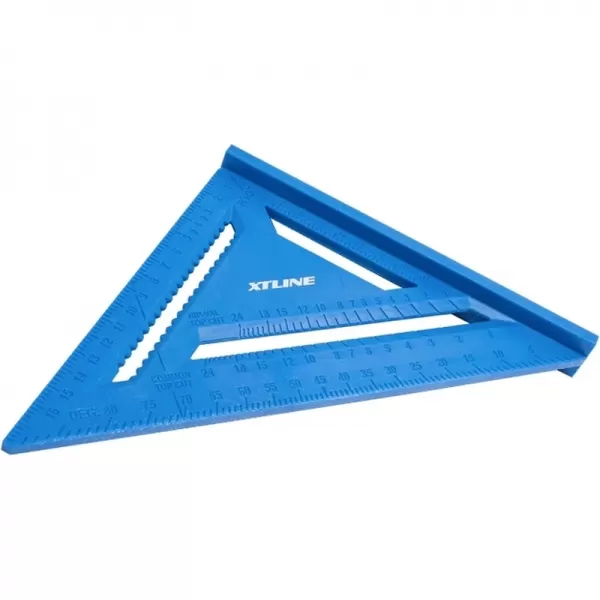 Úhelník tesařský multifunkční plastový 150 mm XTline XT130155