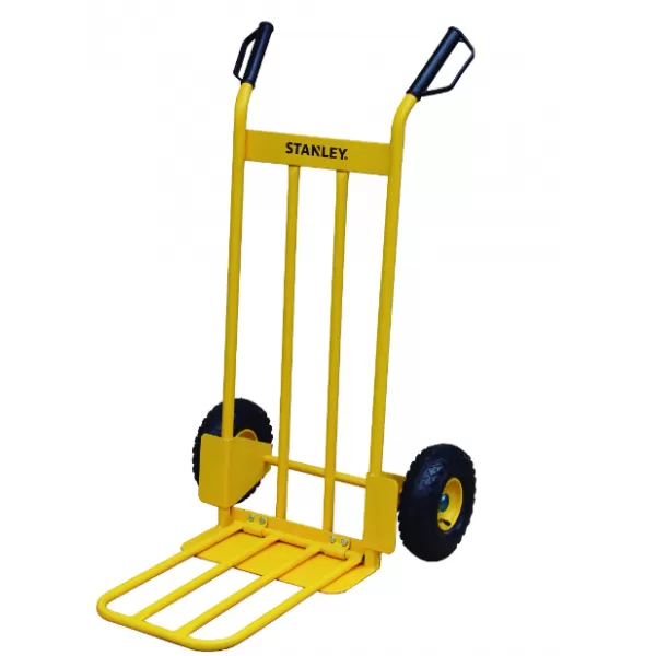 Ocelový rudl 200 kg, s ochranou kloubů, kola Flat Free Stanley SXWT-HT535-PU