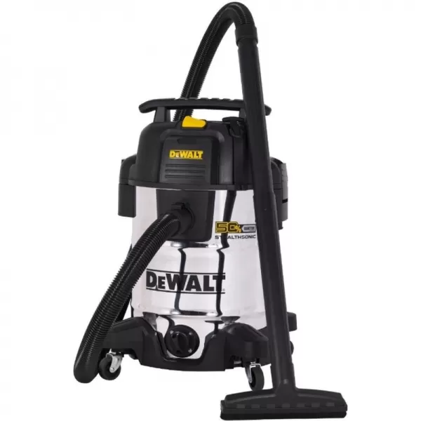 Tichý průmyslový vysavač Stealthsonic na mokré a suché vysávání 38 l DeWALT DXV38P-QT