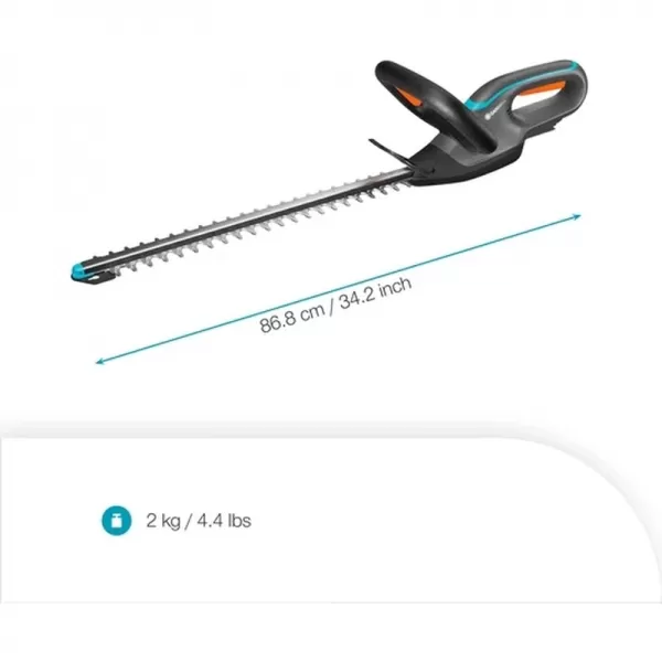 Aku nůžky na živý plot EasyCut bez aku 45/18V Gardena 14734-55