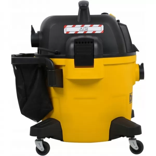 Tichý průmyslový vysavač na mokré a suché vysávání 34 l DeWALT DXV34P-QT