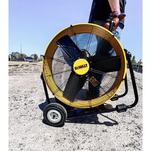 Průmyslový bubnový podlahový ventilátor 61 cm (24") DeWALT DXF2410