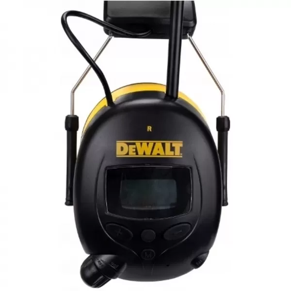 Ochranná elektronická sluchátka s Bluetooth DeWALT DPG652