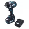 Aku rázový utahovák na 1/2" hlavice 18 V 1x 5.0 Ah 850 Nm XTLINE XT102834-1B5B