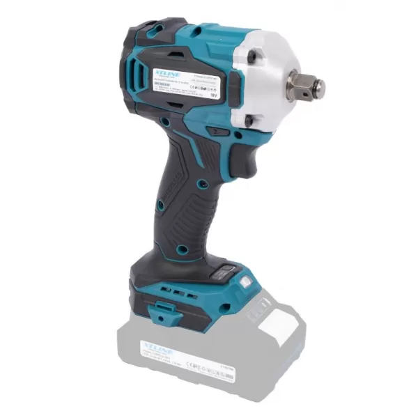 Aku rázový utahovák na 1/2" hlavice bezuhlíkový 18V/ bez aku 400 Nm Xtline XT102832