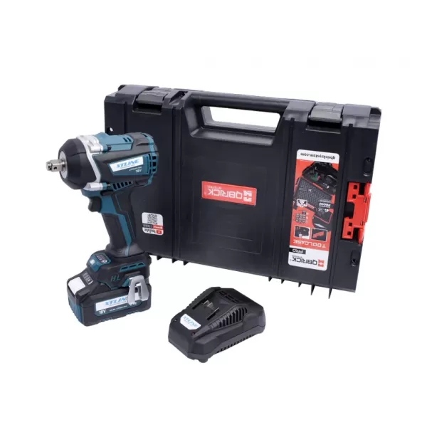 Aku rázový utahovák na 1/2" hlavice 18 V 1x 5.0 Ah 850 Nm XTLINE XT102834-1B5B