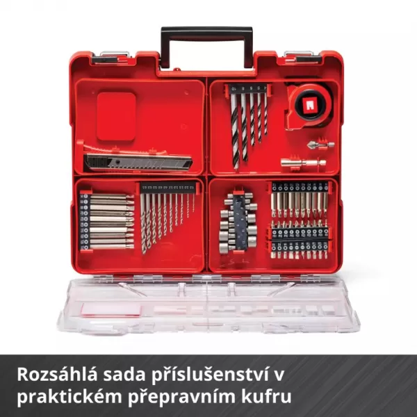 Aku vrtací šroubovák - sada 18V/2x2,0Ah TE-CD 18/40 Li +69 Einhell 4513934