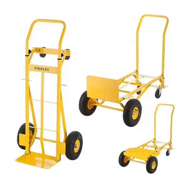 Ocelový skládací rudl 2v1 200/150 kg se stavitelnou deskou Stanley SXWT-MT520