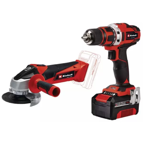 Aku sada nářadí 18V/4,0Ah TE-TK 18/2 Li Kit (CD+AG) Einhell 4257240