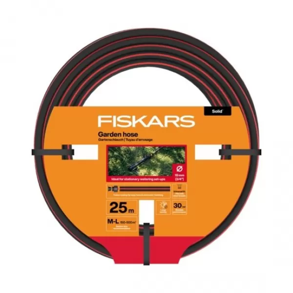 Solid zahradní hadice 19 mm (3/4”) 25 m Fiskars 1076062