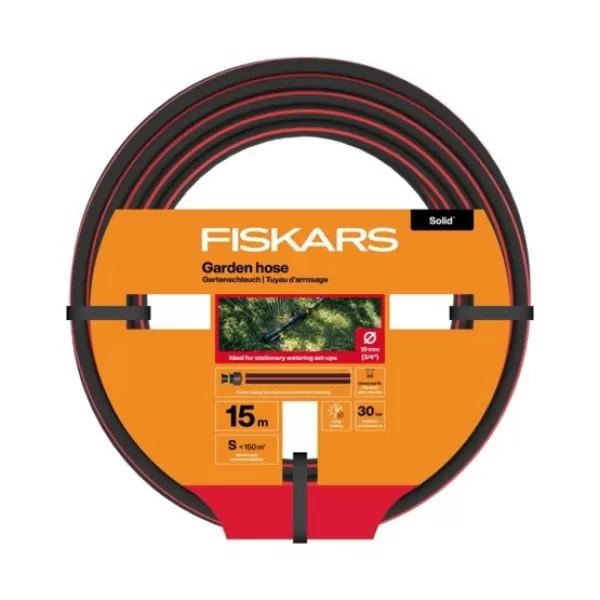 Solid zahradní hadice 19 mm (3/4”) 15 m Fiskars 1076061